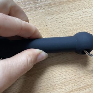 Silicone BDSM bit gag