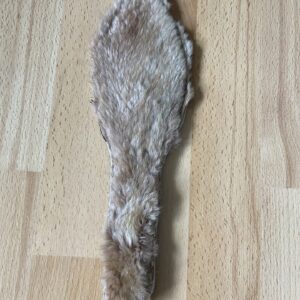 Leather and fur slipper paddle