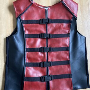 Farscape jacket in leather-look fabric