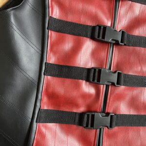Farscape jacket in leather-look fabric