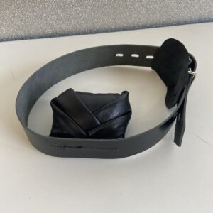 Leather mouth stuffer gag