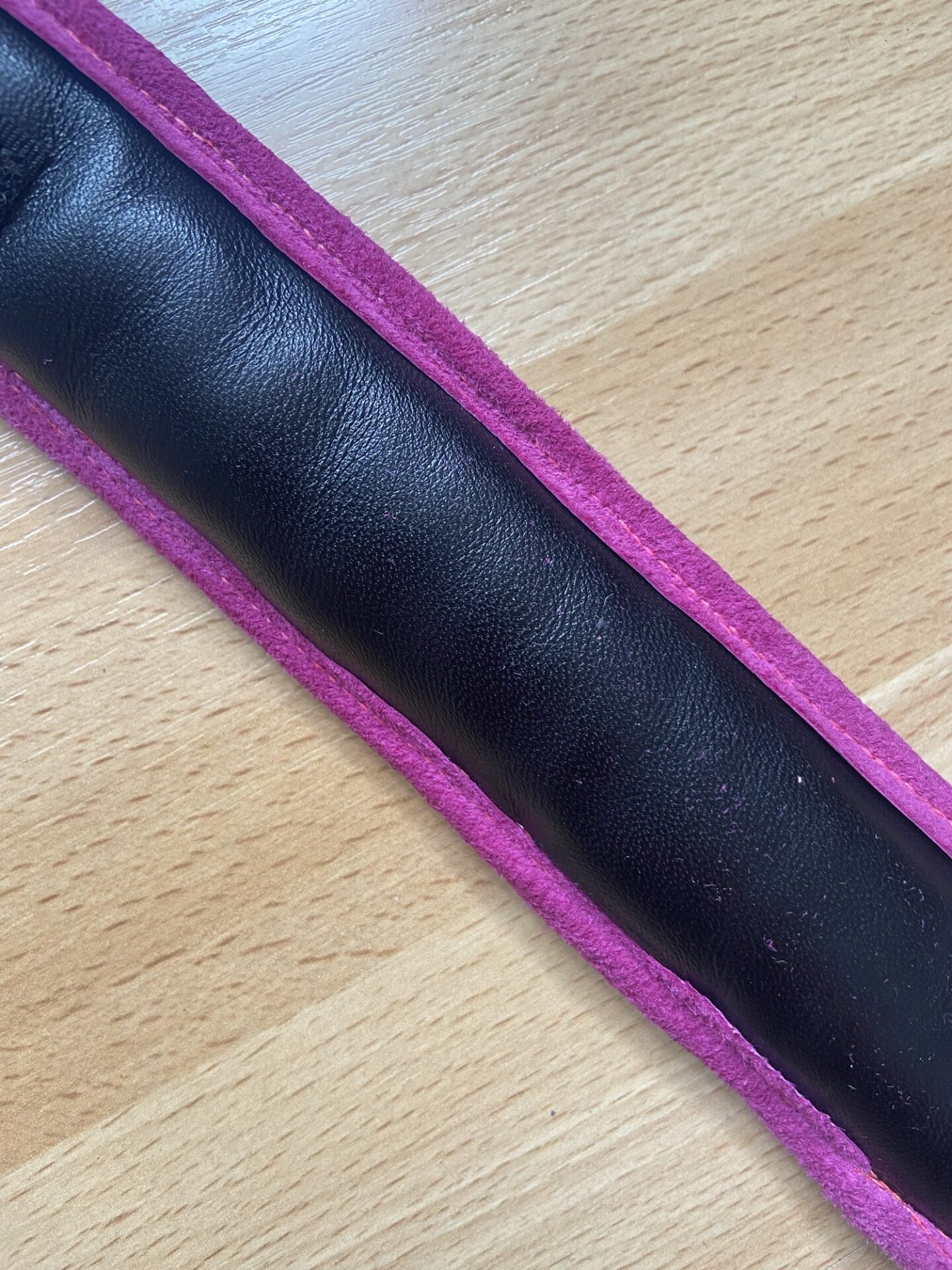 Pink BDSM collar