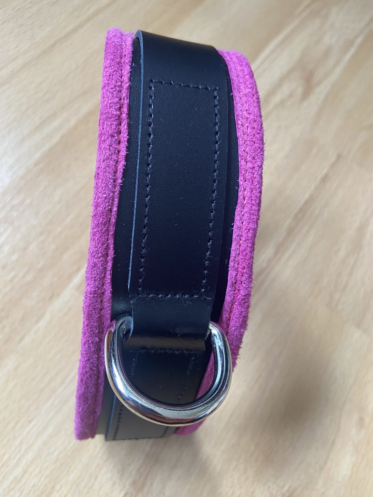 Pink BDSM collar